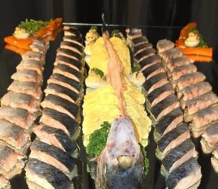 Alt-Wiener Heringsschmaus Buffet beim Selitsch